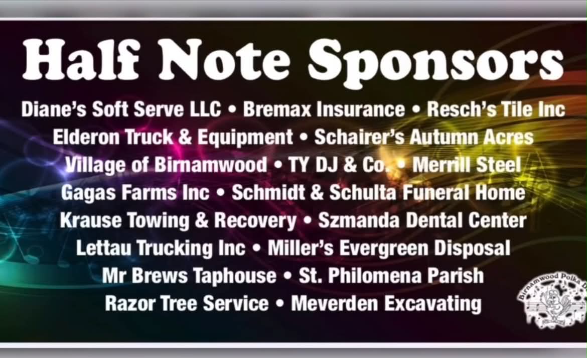 Half Note Sponsors