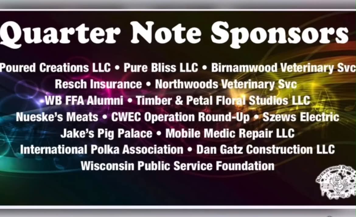 Quarter Note Sponsors